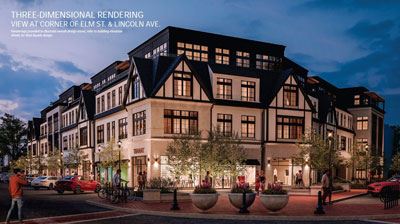 Artistic rendering of completed One Winnetka project