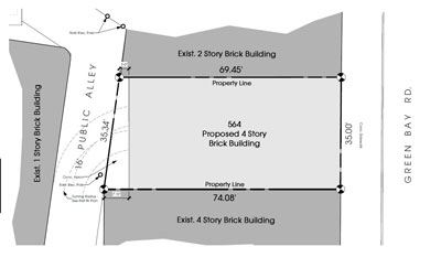 Map of Engel & Volkers construction site